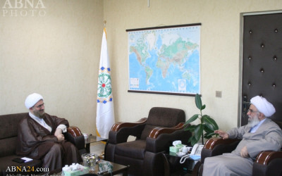 Photos Chief of Imams of Friday Prayer Policy Council meets with Ayatollah Ramazani (10).jpg